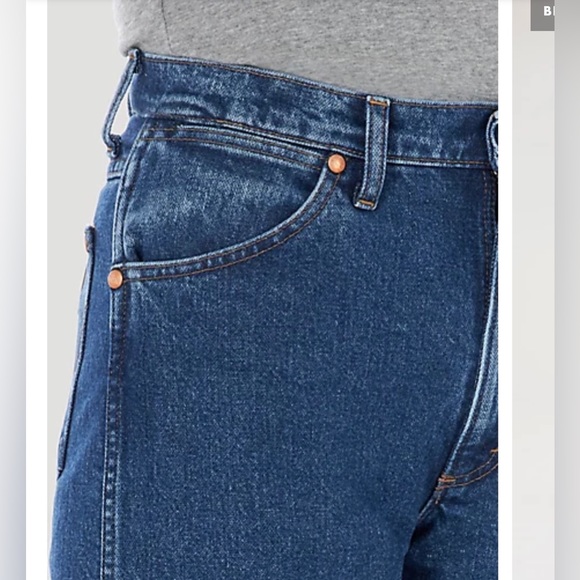 Wrangler cowboy cut slim fit jeans 3x34 - stonewash blue - Picture 8 of 8